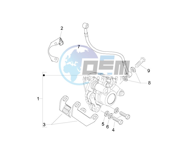 Brakes pipes - Calipers