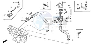 CBR600FR drawing THERMOSTAT