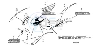 CB600FA3A UK - (E / ABS MKH ST) drawing MARK