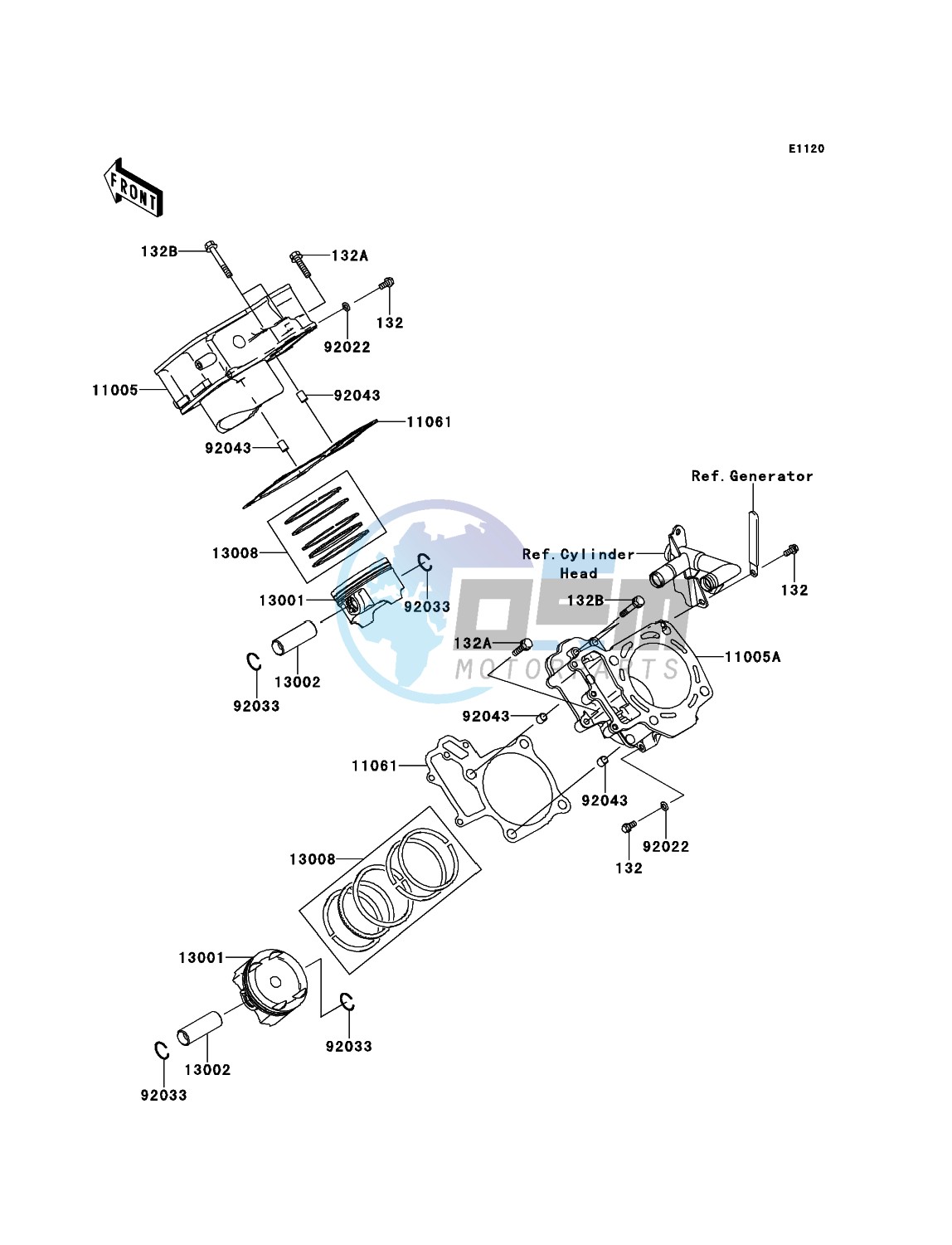 Cylinder/Piston(s)