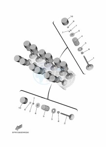 MT-09 MTN890 (B7N7) drawing VALVE