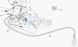 V 11 1100 Cat. Cat. drawing Clutch control complete