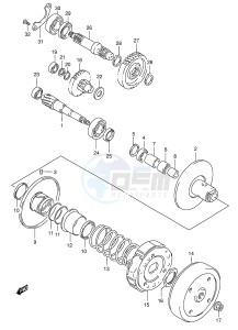 AE50 (E1) drawing TRANSMISSION (2)(MODEL P:~F.NO.100295)