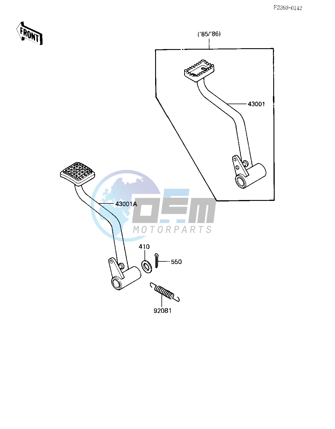 BRAKE PEDAL