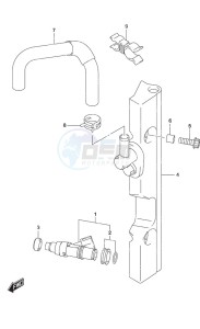 DF 50A drawing Fuel Injector