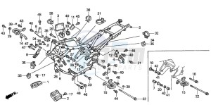 ST1100P drawing FRAME BODY