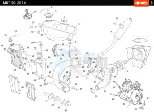 MRT-50-BLACK drawing TANK-EXHAUST-RADIATOR