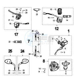 ELYSEO FR drawing BRAKE SYSTEM