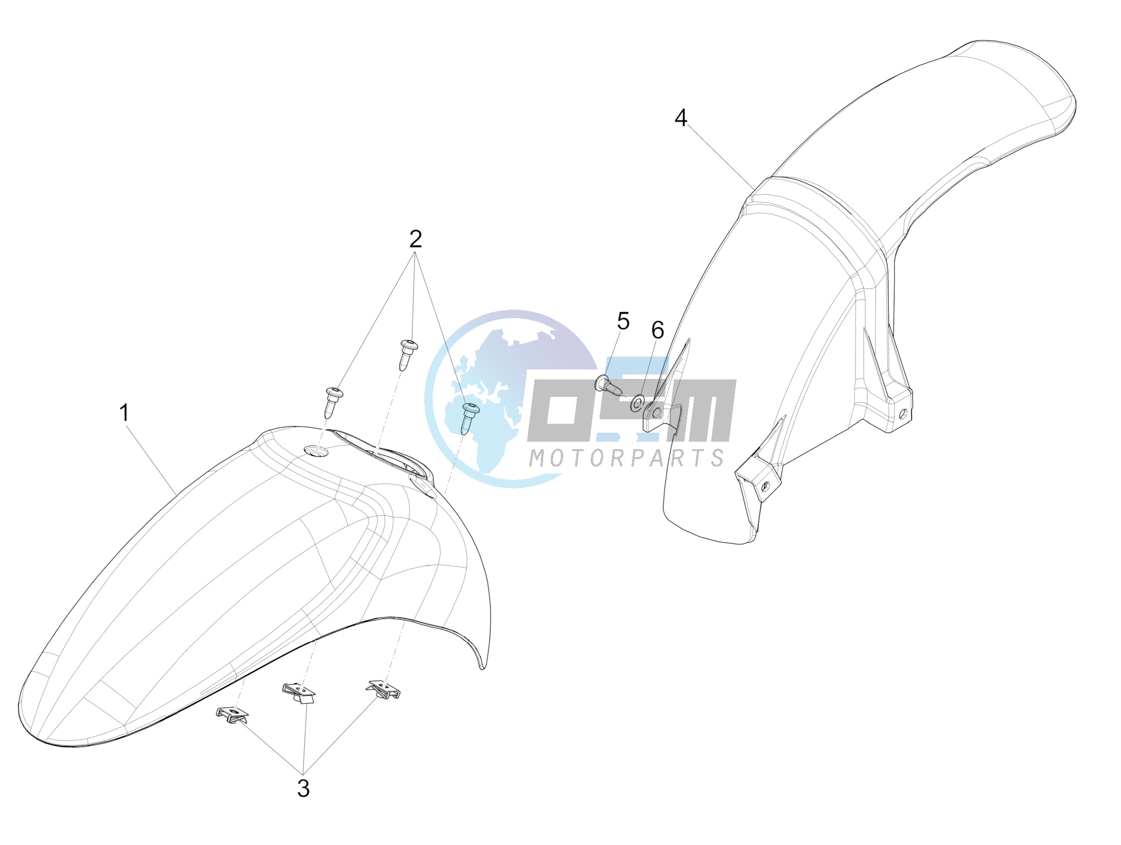 Wheel huosing - Mudguard