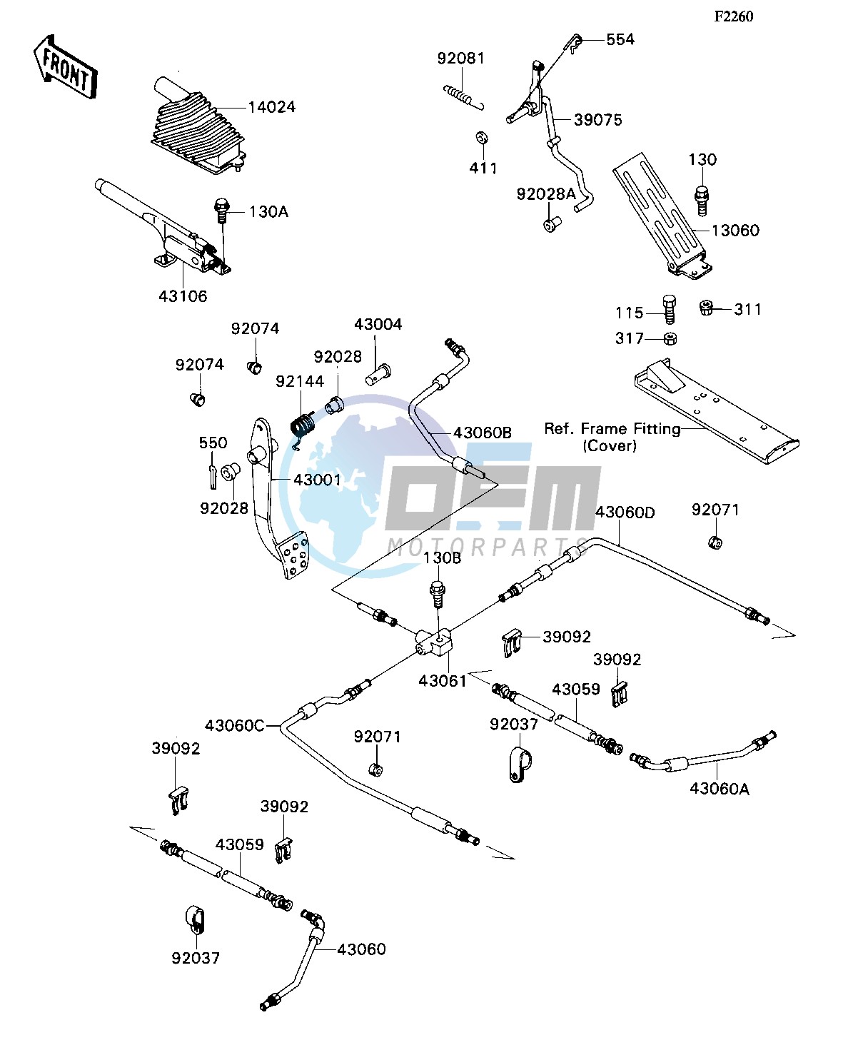 BRAKE PEDAL