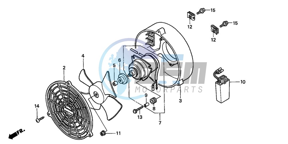 COOLING FAN KIT