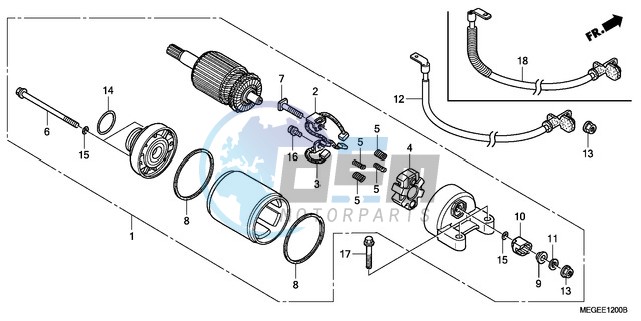 STARTER MOTOR