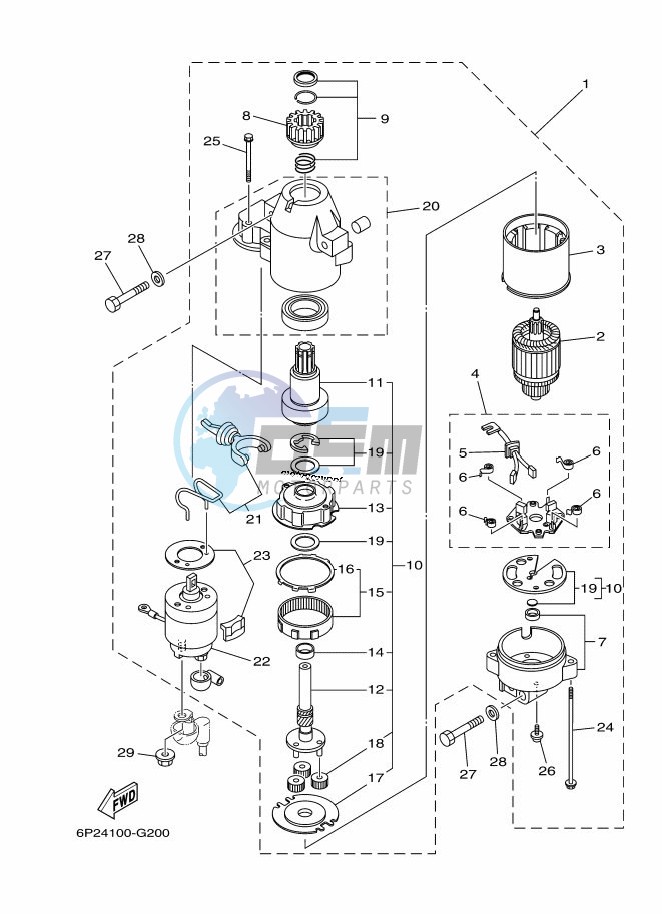 STARTER-MOTOR