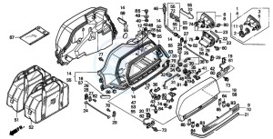 GL1500SE GOLDWING SE drawing SADDLEBAG