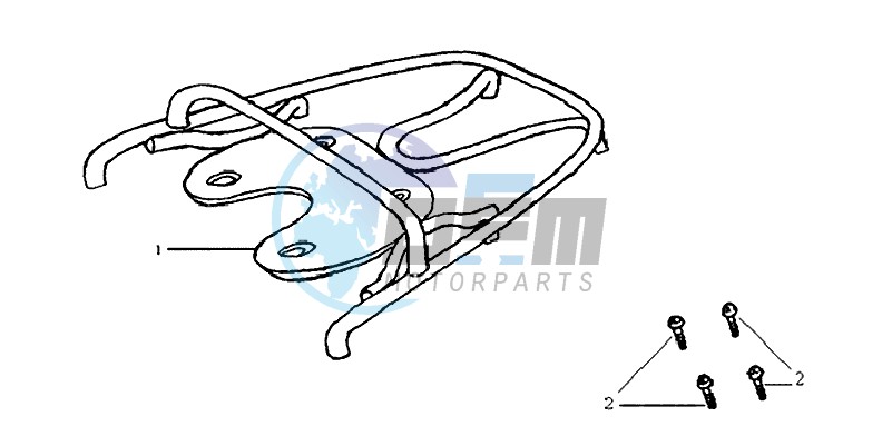 REAR LUGGAGE FRAME