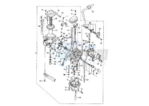 XT Z TENERE 660 drawing CARBURETOR