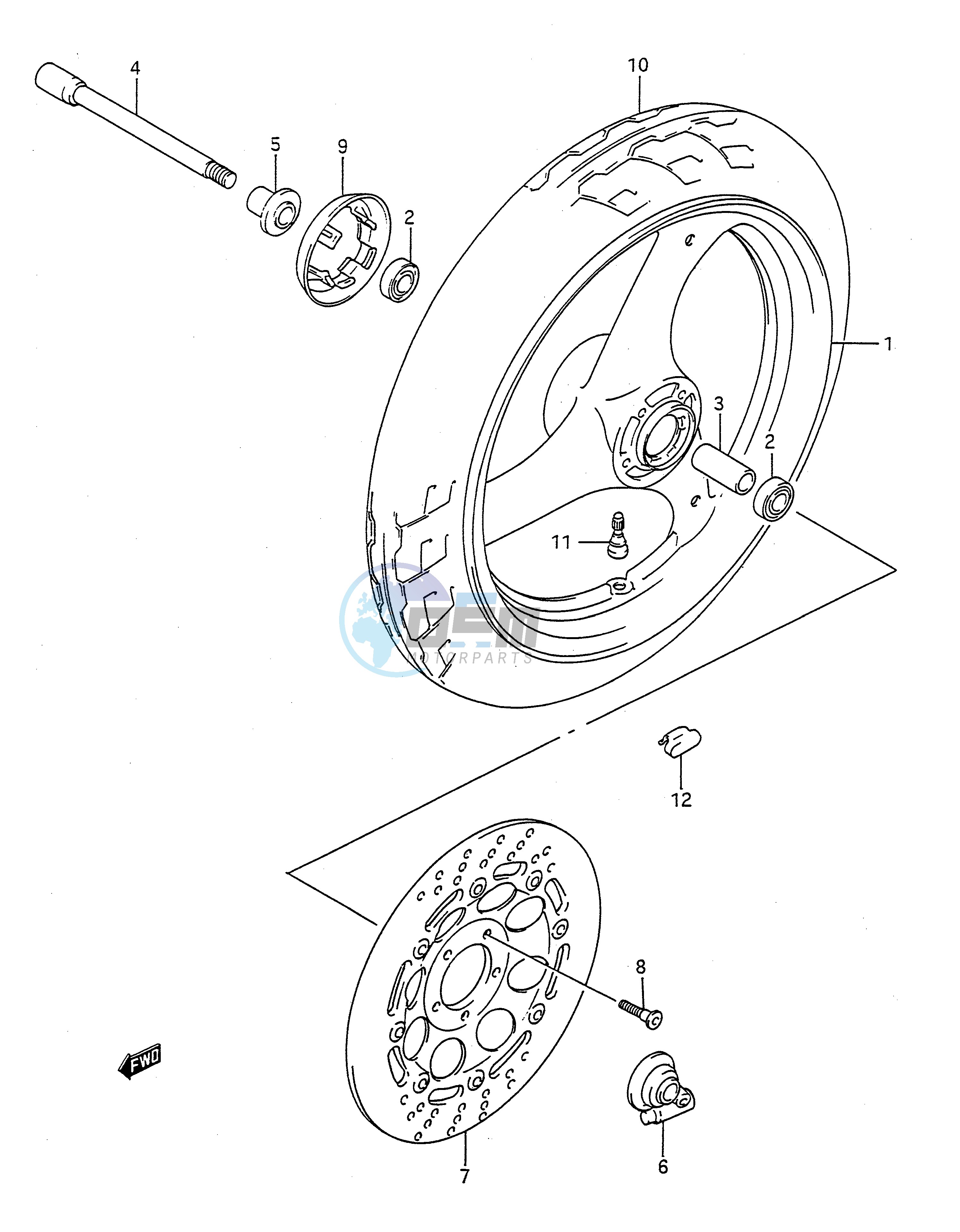 FRONT WHEEL