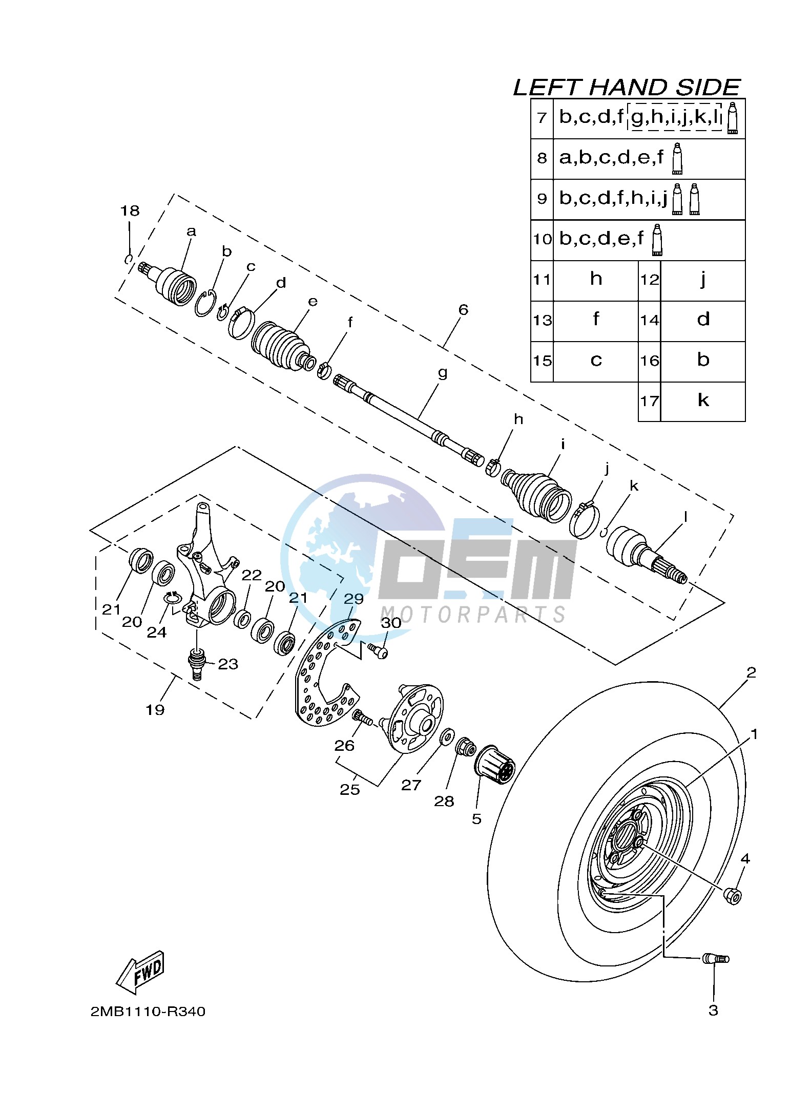 FRONT WHEEL