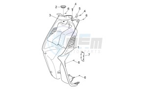 Sonic 50 Air drawing Central body I - Int. Shield