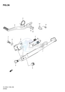 DL1000 (E28) V-Strom drawing STAND