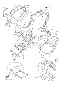 FZ8-N FZ8 (NAKED) 800 (2SH7) drawing FENDER