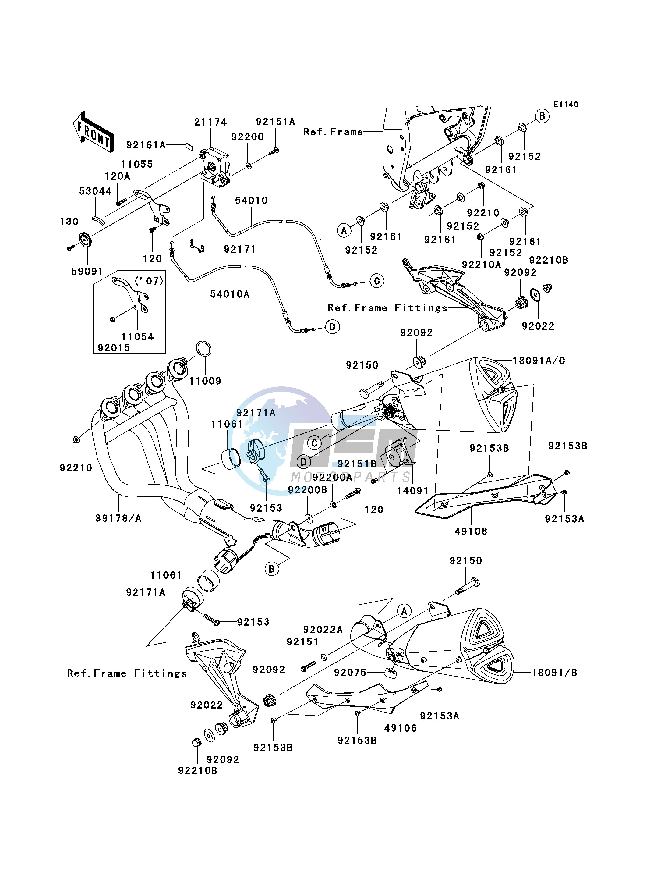 MUFFLER-- S- -