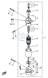 70B drawing STARTER-MOTOR