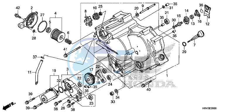 FRONT CRANKCASE COVER