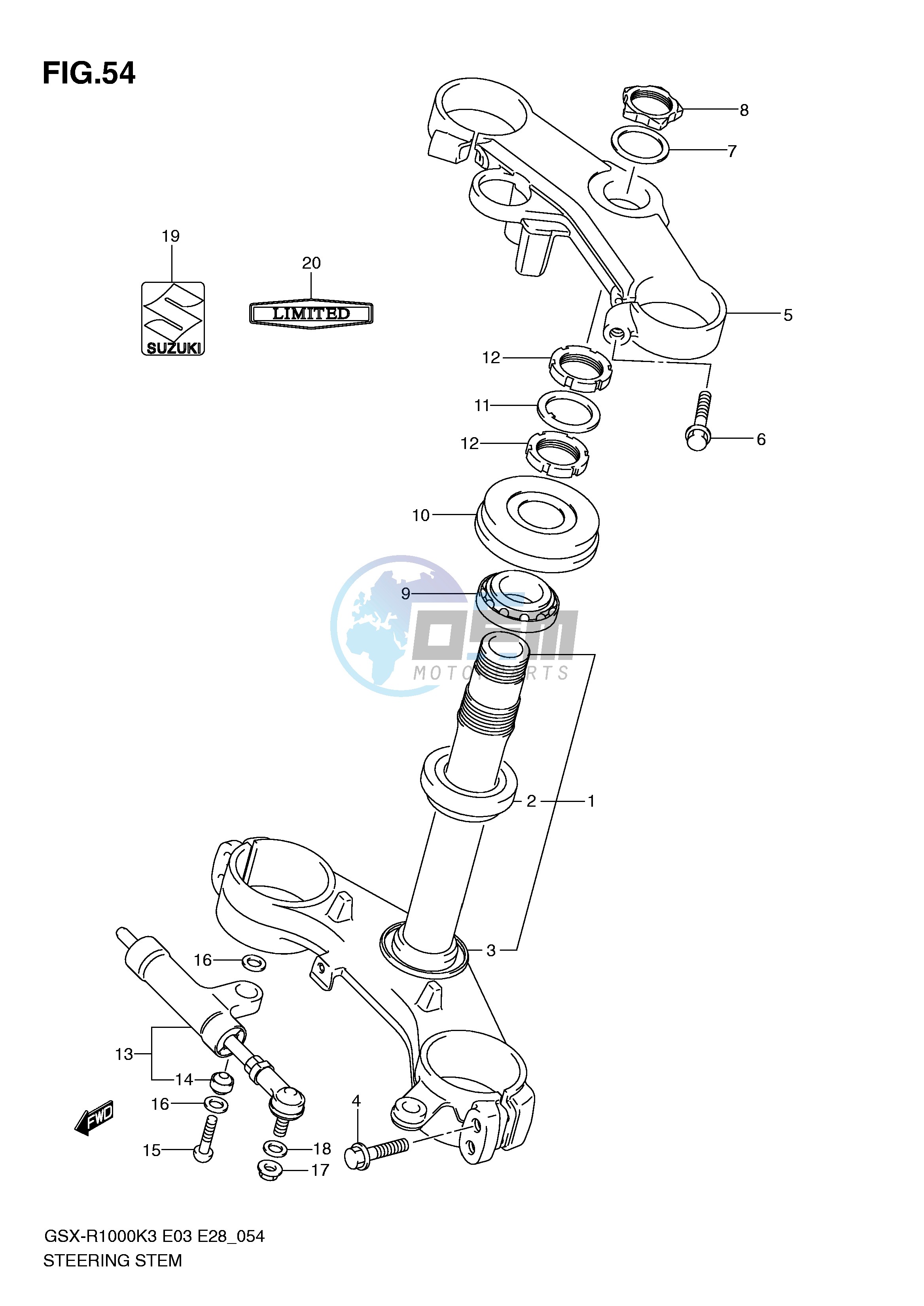 STEERING STEM