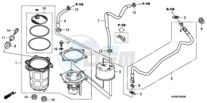 TRX420FEA Australia - (U / 4WD) drawing FUEL PUMP