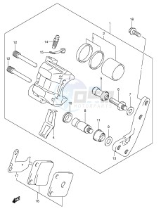 LT-A500F (P24) drawing FRONT CALIPER