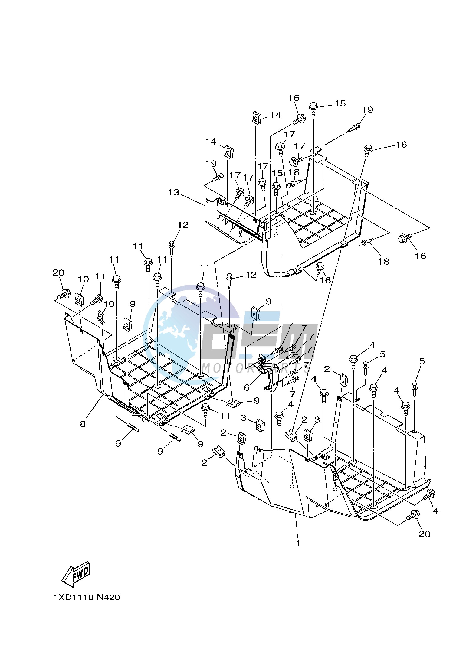 STAND & FOOTREST