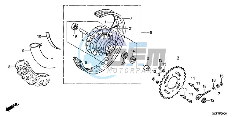 REAR WHEEL