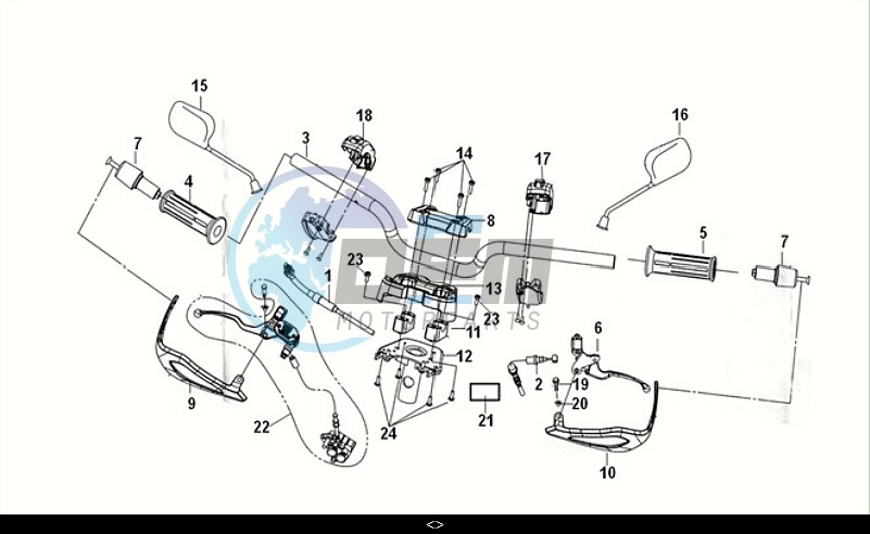 CABLE - SWITCH - HANDLE LEVER