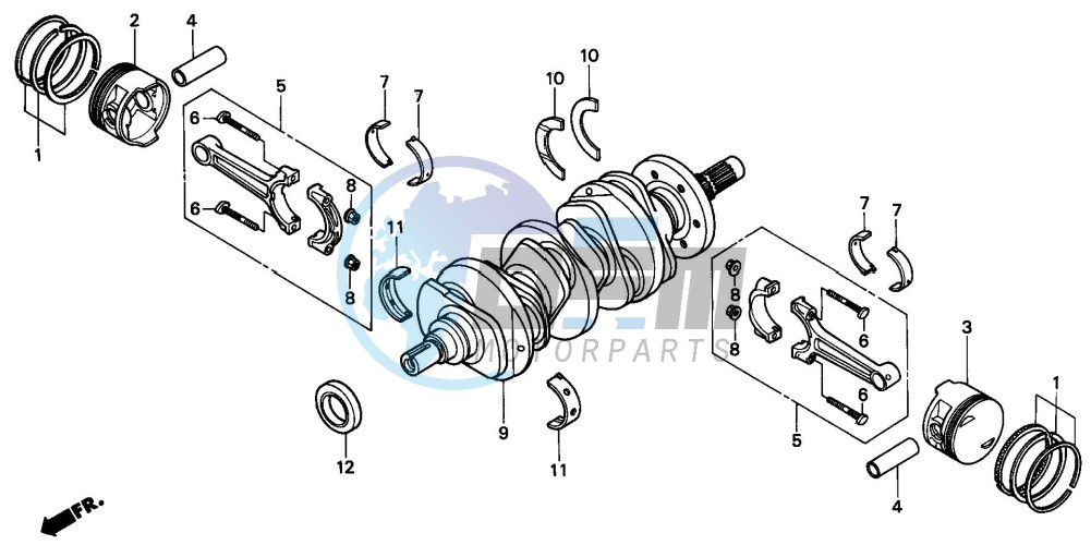 CRANKSHAFT/PISTON