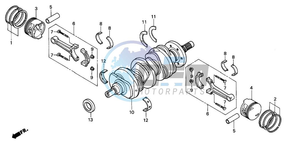 CRANKSHAFT/PISTON