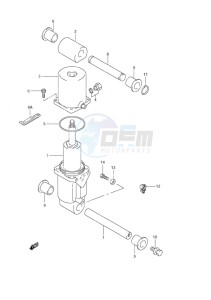 DF 70 drawing Trim Cylinder (2001-2008)