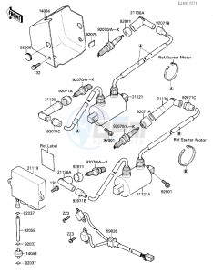 VN 1500 B [VULCAN 88 SE] (B1-B3) [VULCAN 88 SE] drawing IGNITION SYSTEM