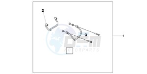 VT750CA9 Europe Direct - (ED / MME) drawing CH S/B SUPPORT