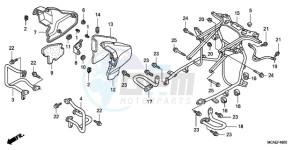 GL18009 NZ / AB NAV - (NZ / AB NAV) drawing ENGINE GUARD