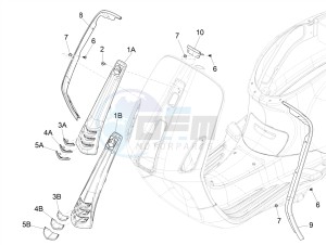 PRIMAVERA 50 4T 4V NOABS E2 (NAFTA) drawing Front shield