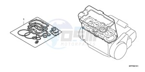 CB1300A9 France - (F / ABS CMF MME TWO) drawing GASKET KIT A (CB13009/S9/A9/SA9)