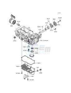 NINJA 300 ABS EX300BGFA XX (EU ME A(FRICA) drawing Oil Pump