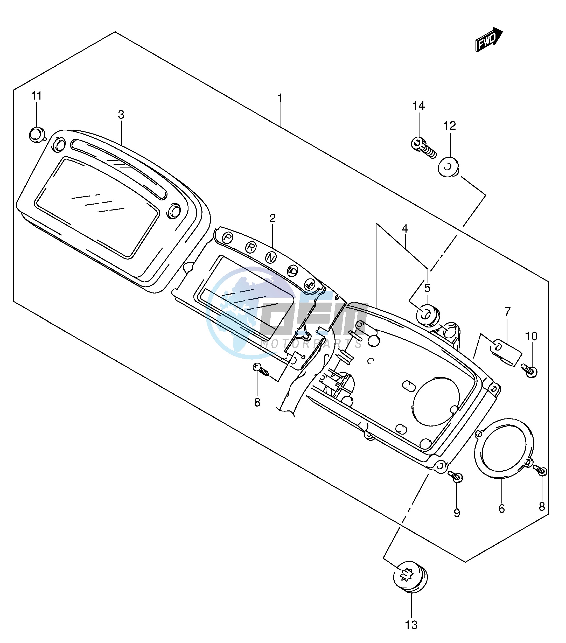 SPEEDOMETER (MODEL K3)