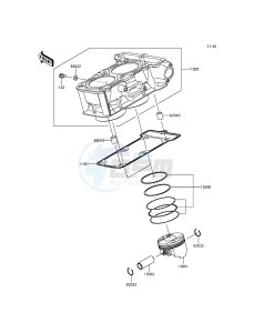 NINJA 300 ABS EX300BGFA XX (EU ME A(FRICA) drawing Cylinder/Piston(s)