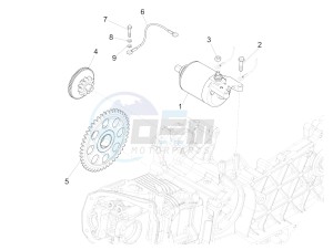 Sprint iGET 125 4T 3V ABS (EMEA) drawing Stater - Electric starter