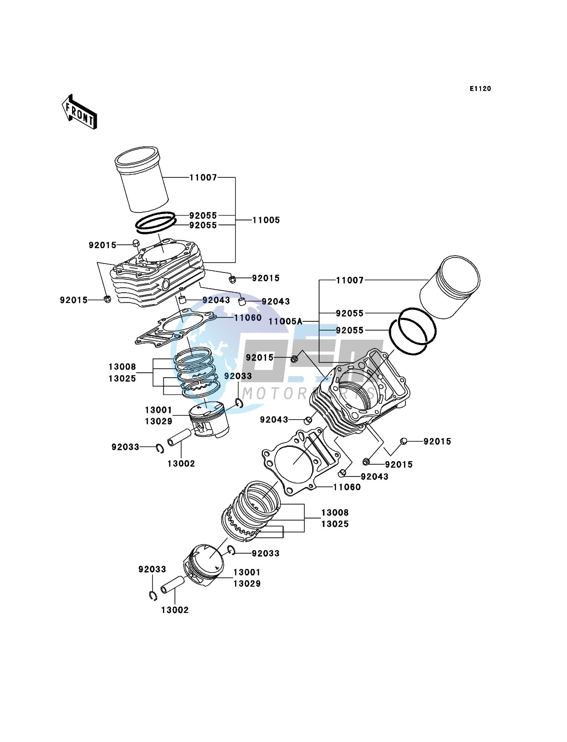 Cylinder/Piston(s)