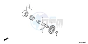 CRF450RC drawing OIL PUMP