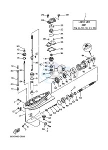 F40A drawing LOWER-CASING-x-DRIVE-1