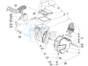 GP 800 Centenario drawing Air filter